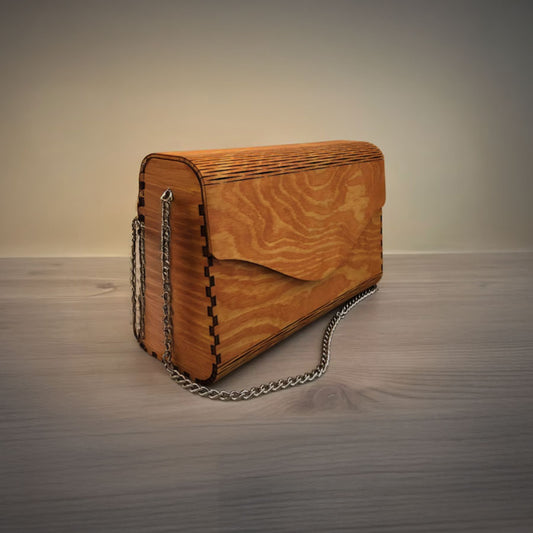 Elegance Craft Wooden Purse
